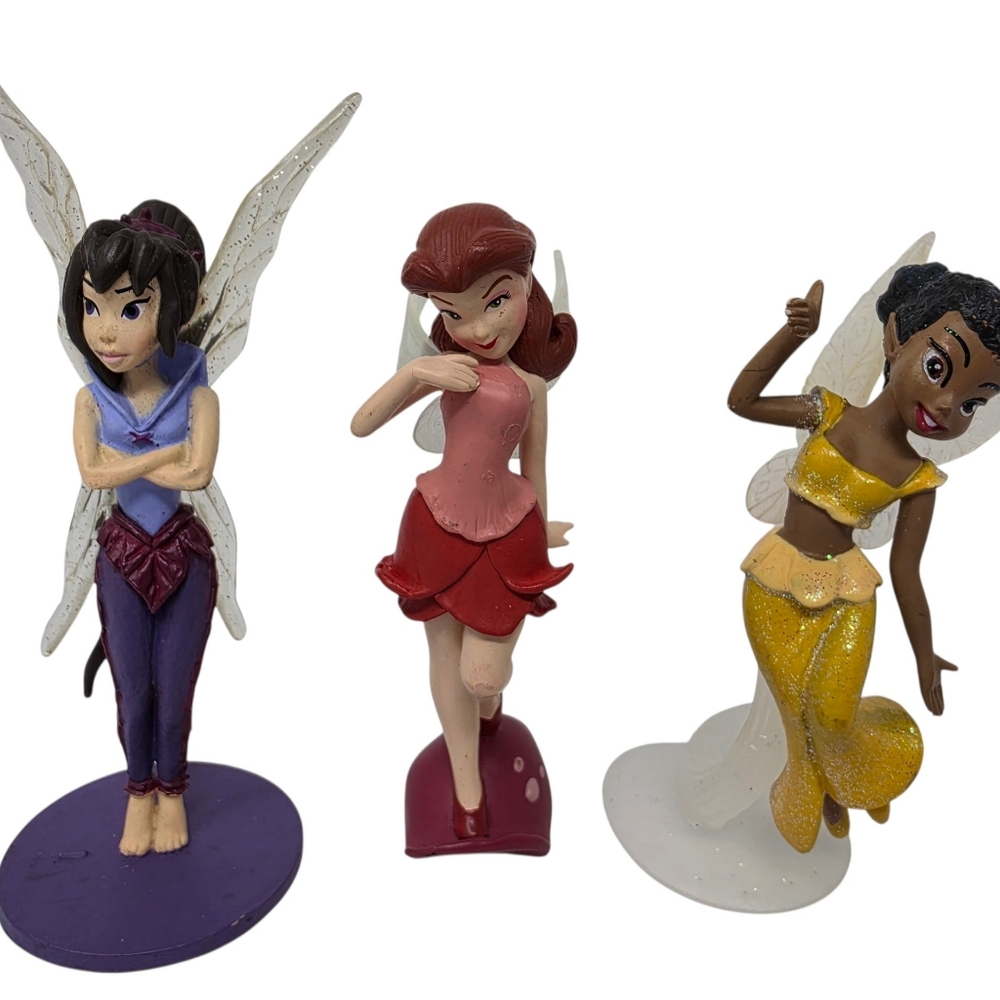 Disney Fairy Fairies 3-4" Lot of 3